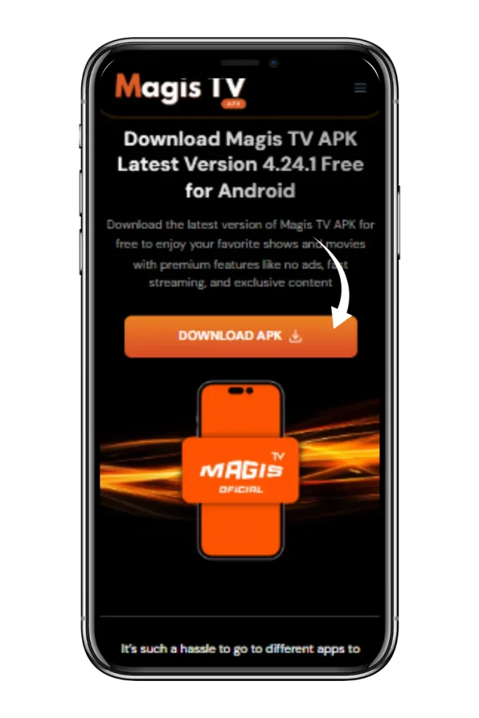 How to Download and Install Magis TV APK for Android step 4